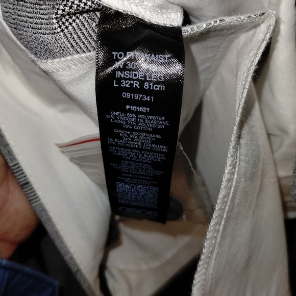 Mens Gray Plaid Balloon Pantsuit High Waisted - Picture 8 of 10